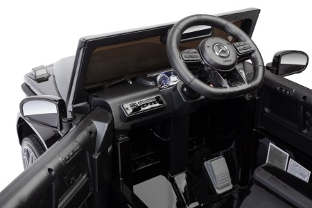 Masinuta electrica, Mercedes Benz AMG G63, cu telecomandă, 12V/7Ah, NEGRU [8]