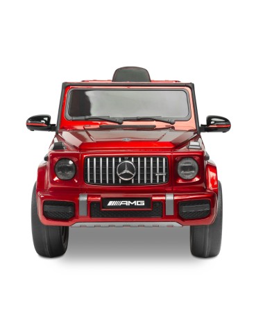 masinuta electrica copii mercedes rosu amg g63 12v bebelul [1]
