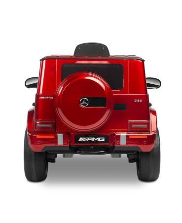 masinuta electrica copii mercedes rosu amg g63 12v bebelul [2]