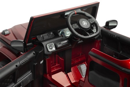 masinuta electrica copii mercedes rosu amg g63 12v bebelul [6]