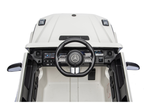 Masinuta electrica Mercedes G 2580 Alba 24V pentru copii, 3 ani+ [8]