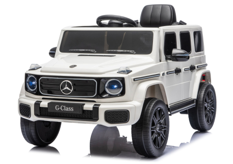 Masinuta electrica Mercedes G 2580 Alba 24V pentru copii, 3 ani+ [1]