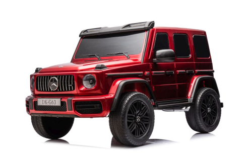 Mașină electrică Mercedes G63 4X4 XXL DK-G63, Baterie 24V14AH, Roșu Glossy [7]
