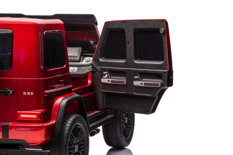 Mașină electrică Mercedes G63 4X4 XXL DK-G63, Baterie 24V14AH, Roșu Glossy [6]