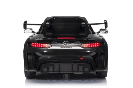 Masinuta electrica Mercedes GT3 pentru copii cu roti EVA, scaun piele ECO si telecomanda [23]