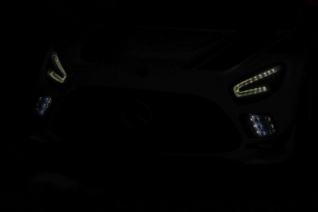 Masinuta electrica Mercedes GT3 pentru copii cu roti EVA, scaun piele ECO si telecomanda [15]