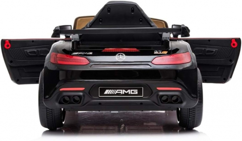Masinuta electrica cu telecomanda Mercedes GTR AMG mica, NEGRU [11]