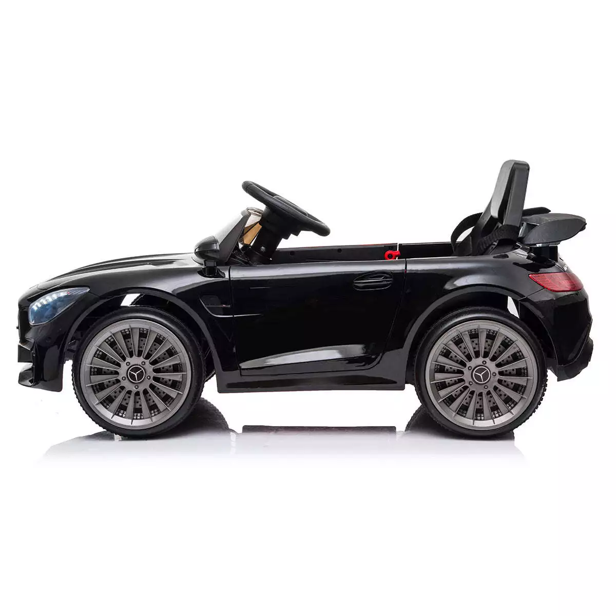 Masinuta electrica cu telecomanda Mercedes GTR AMG mica, NEGRU [2]