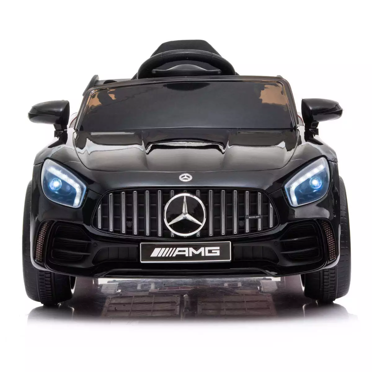 Masinuta electrica cu telecomanda Mercedes GTR AMG mica, NEGRU [1]