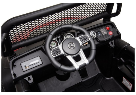 Mașinuță Electrică Mercedes Unimog S, Negru [8]