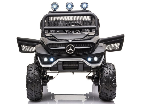 Mașinuță Electrică Mercedes Unimog S, Negru [5]