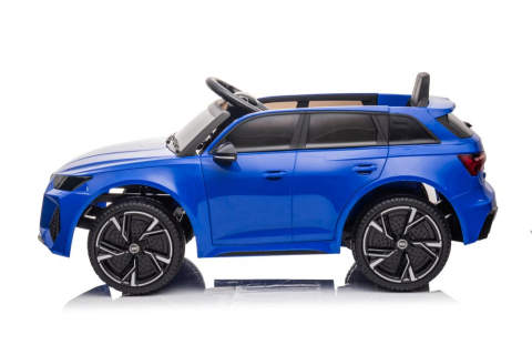 Mașinuță Electrică pentru Copii Audi RS6 BRD-2118, Albastru [4]