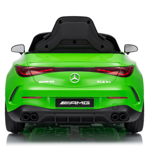 Masinuta electrica pentru copii Mercedes CLE 53 AMG 12V verde Premium [4]