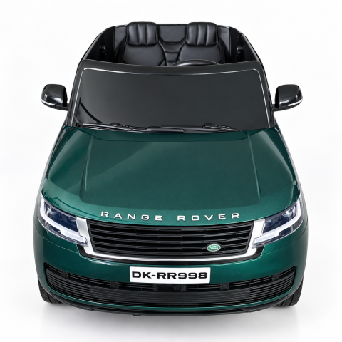 Masinuta electrica Range Rover Vogue cu licenta, 2 locuri, 12V 14Ah, 4x35W, roti EVA, telecomanda, verde, 3 ani+ [3]