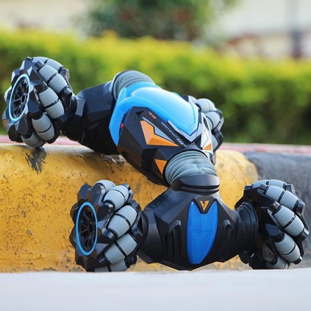 Masinuta RC 4WD Crazy Stunt cu Bratara Control si LuminI LED [4]