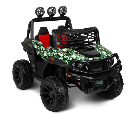 Masinuta electrica, Timus, off-road, cu telecomanda, 4 motoare de 12V [2]