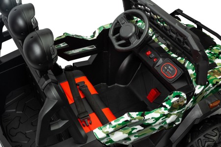 Masinuta electrica, Timus, off-road, cu telecomanda, 4 motoare de 12V [8]
