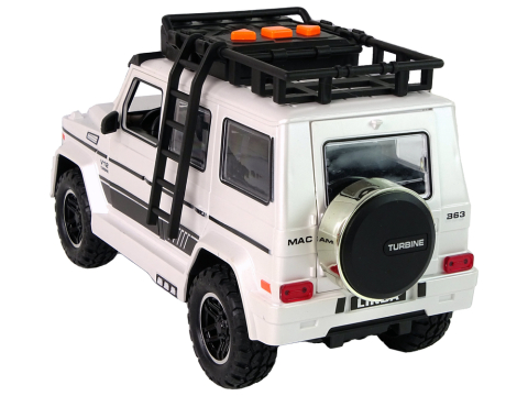 Masinuta Off-Road cu sunete si lumini Alba, 3 ani+ [2]
