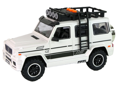 Masinuta Off-Road cu sunete si lumini Alba, 3 ani+ [1]