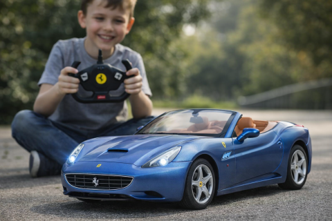 Masinute R/C - Masinuta R/C 1:12 Ferrari California RASTAR cu telecomanda