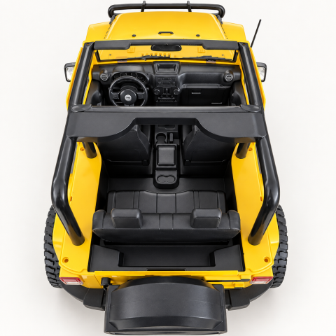 Masinuta RC 1/9 Jeep Wrangler Rubicon cu Licenta E313-003 galbena 6 ani+ [7]
