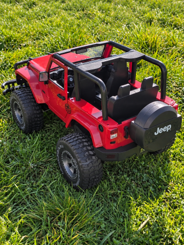 Masinuta RC 1/9 Jeep Wrangler Rubicon cu Licenta rosu 6 ani+ [3]