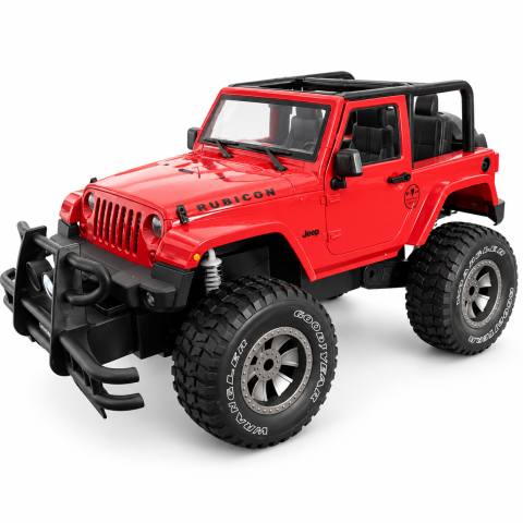 Masinuta RC 1/9 Jeep Wrangler Rubicon cu Licenta E313-003 rosu 6 ani+ [3]