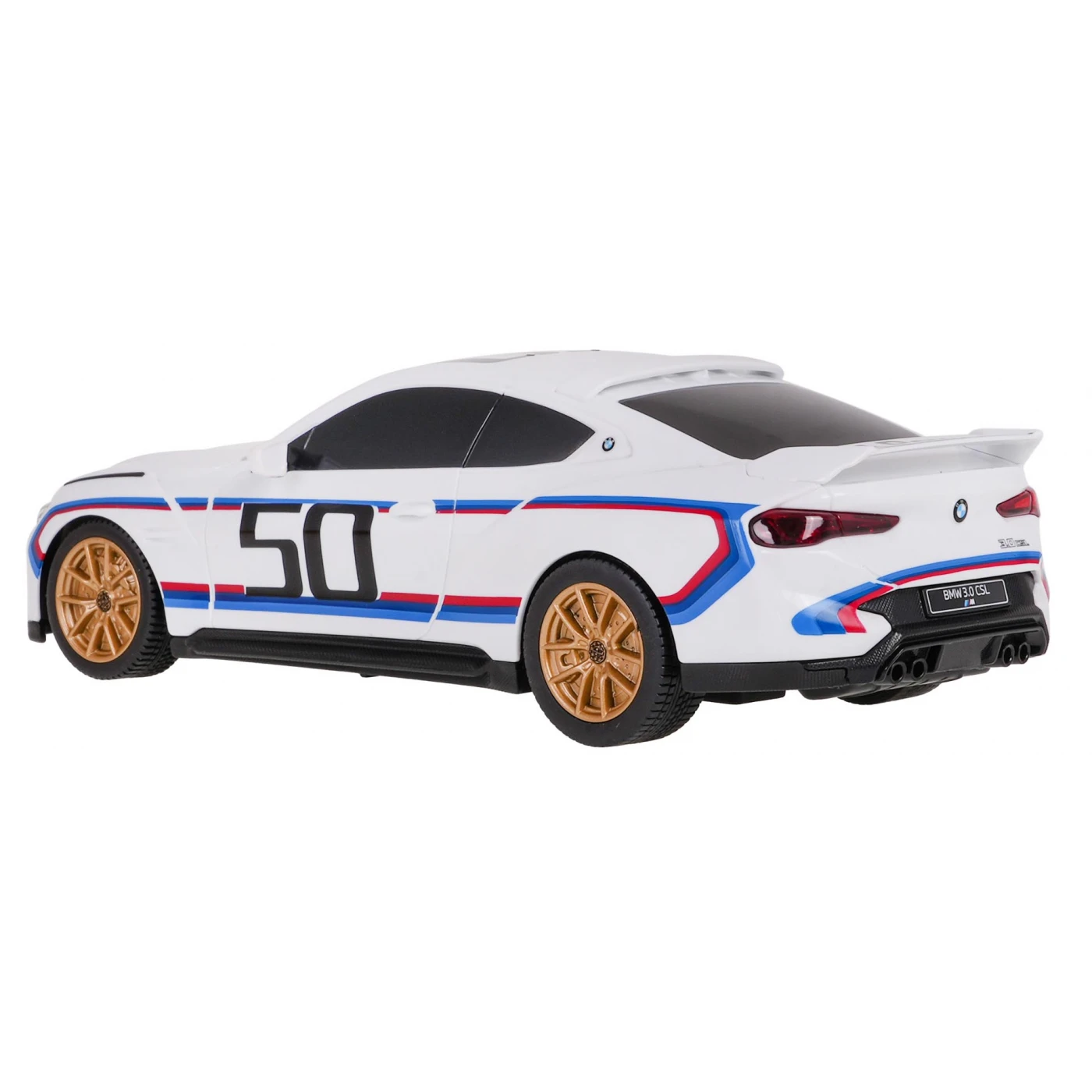 Mașină RC BMW 3.0 CSL alb 1:24 licențiat Rastar [5]