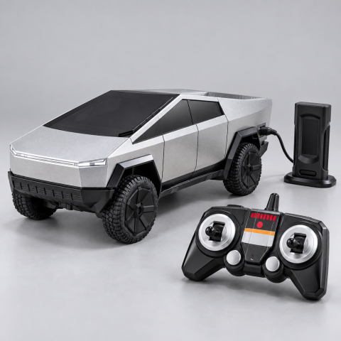 Masinuta RC Electric Pickup Truck cu statie de incarcare, 2.4 GHz, 6 ani+ [2]