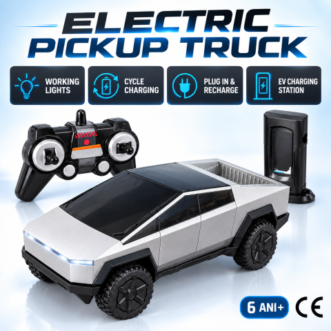 Masinuta RC Electric Pickup Truck cu statie de incarcare, 2.4 GHz, 6 ani+ [1]