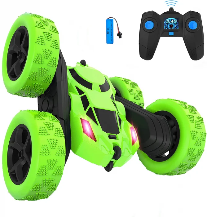 Masinute R/C - masinuta-rc-stunt-360-rotatie-flip-dubla-control-reincarcabila