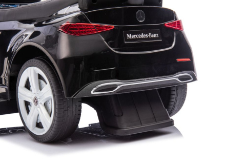 Masinuta ride-on Mercedes 3 in 1, 12-36 luni cu maner Negru [5]