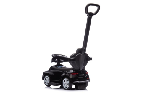 Masinuta Ride-On Mercedes 3 in 1, cu Licenta Oficiala, Maner Parental, Roti EVA, Negru, 12-36 luni [8]