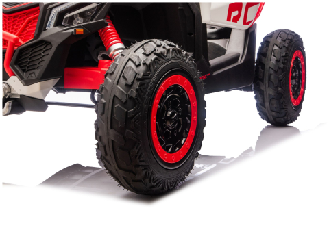 Mașinuță electrică Maverick CAN-AM Turbo RR RS STRONG AIR, 24V, Roșu [12]