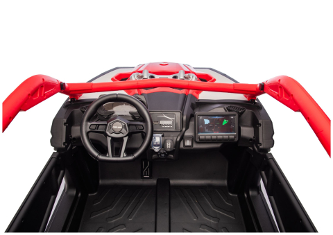 Mașinuță electrică Maverick CAN-AM Turbo RR RS STRONG AIR, 24V, Roșu [11]