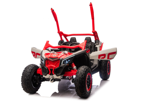 Mașinuță electrică Maverick CAN-AM Turbo RR RS STRONG AIR, 24V, Roșu [9]
