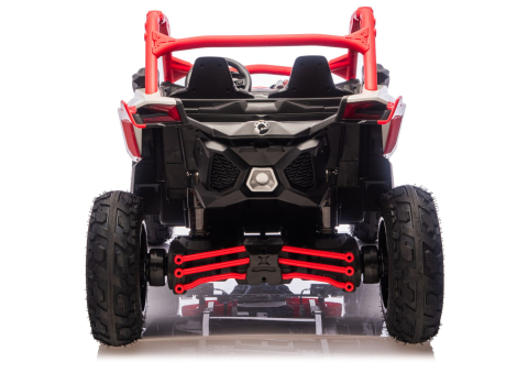Mașinuță electrică Maverick CAN-AM Turbo RR RS STRONG AIR, 24V, Roșu [5]