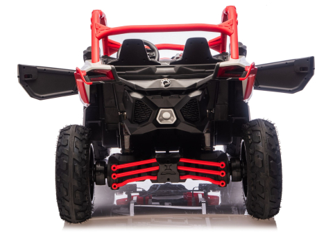 Mașinuță electrică Maverick CAN-AM Turbo RR RS STRONG AIR, 24V, Roșu [7]