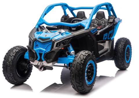 Mașinuță electrică Maverick CAN-AM Turbo RR RS STRONG AIR, 24V, Albastru [1]