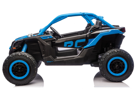 Mașinuță electrică Maverick CAN-AM Turbo RR RS STRONG AIR, 24V, Albastru [3]