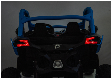 Mașinuță electrică Maverick CAN-AM Turbo RR RS STRONG AIR, 24V, Albastru [14]