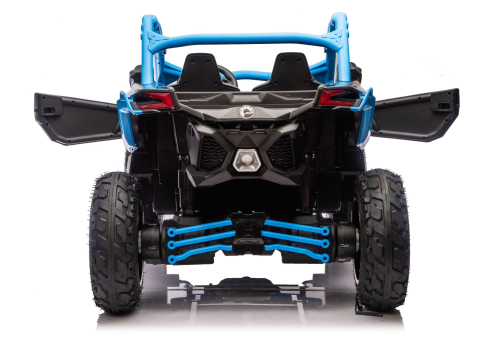 Mașinuță electrică Maverick CAN-AM Turbo RR RS STRONG AIR, 24V, Albastru [7]