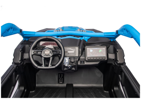 Mașinuță electrică Maverick CAN-AM Turbo RR RS STRONG AIR, 24V, Albastru [10]