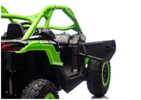 Mașinuță electrică Maverick CAN-AM Turbo RR RS STRONG AIR, 24V, Verde [8]