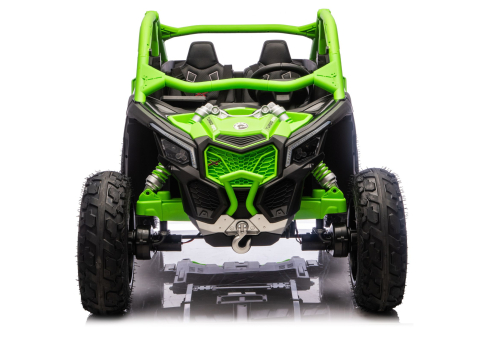 Mașinuță electrică Maverick CAN-AM Turbo RR RS STRONG AIR, 24V, Verde [2]
