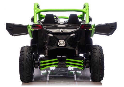 Mașinuță electrică Maverick CAN-AM Turbo RR RS STRONG AIR, 24V, Verde [7]