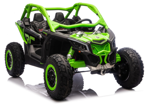 Vehicule electrice copii - Mașinuță electrică Maverick CAN-AM Turbo RR RS STRONG AIR, 24V, Verde