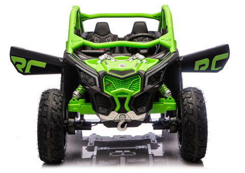 Mașinuță electrică Maverick CAN-AM Turbo RR RS STRONG AIR, 24V, Verde [6]