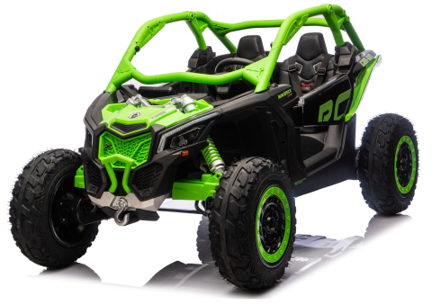 Mașinuță electrică Maverick CAN-AM Turbo RR RS STRONG AIR, 24V, Verde [1]