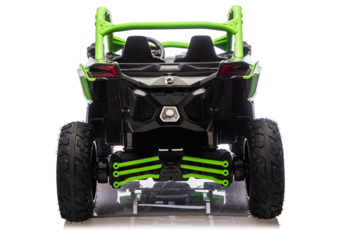Mașinuță electrică Maverick CAN-AM Turbo RR RS STRONG AIR, 24V, Verde [5]